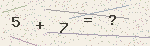 Petit calcul à recopier