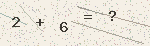 Petit calcul à recopier